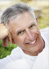 Man who was looking for a dentist near Meridian, ID received his all on 4 dentures at Blaisdell Family Dentistry in Boise.